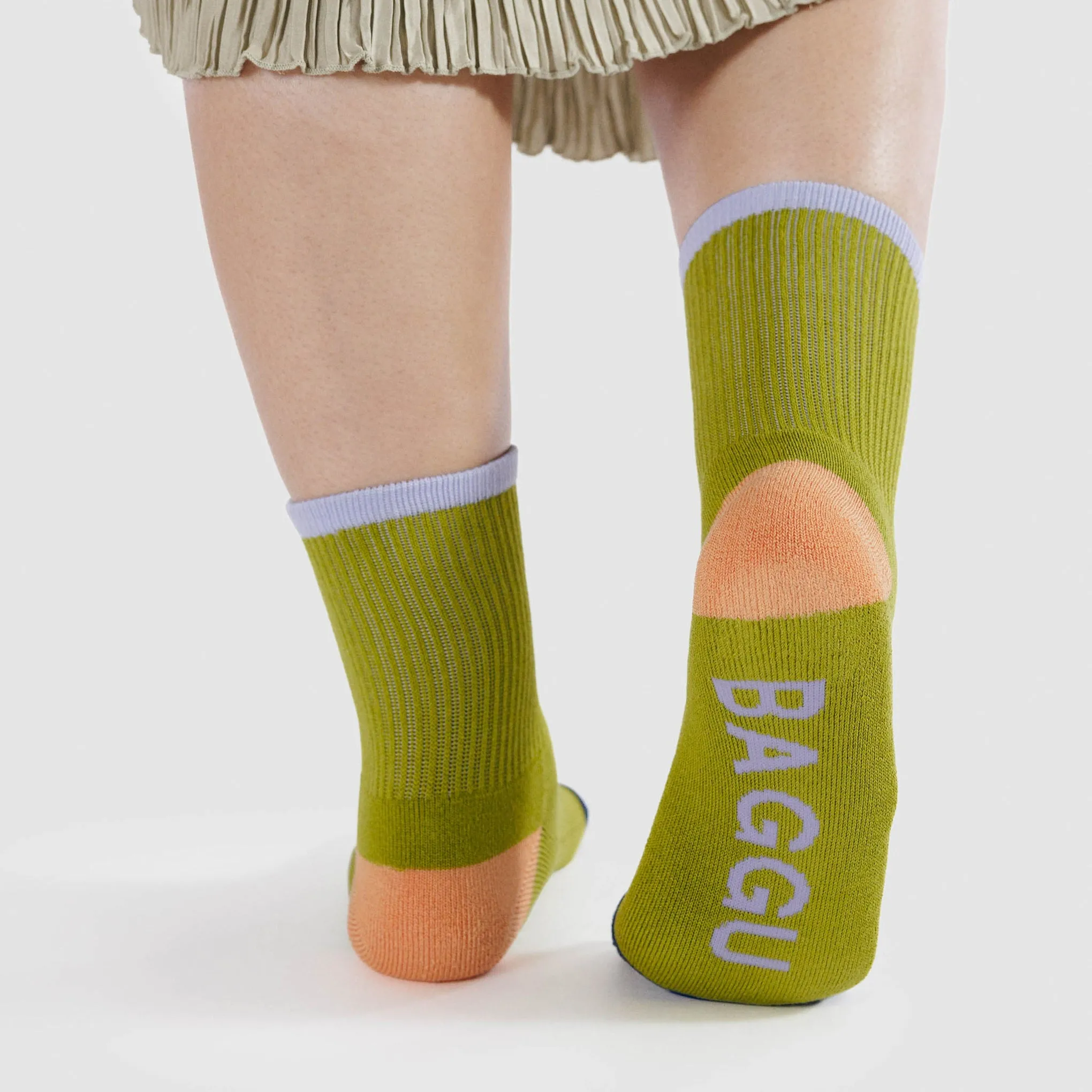 Baggu Ribbed Socks - Lemongrass Mix sold by Moma product image thumbnail 3