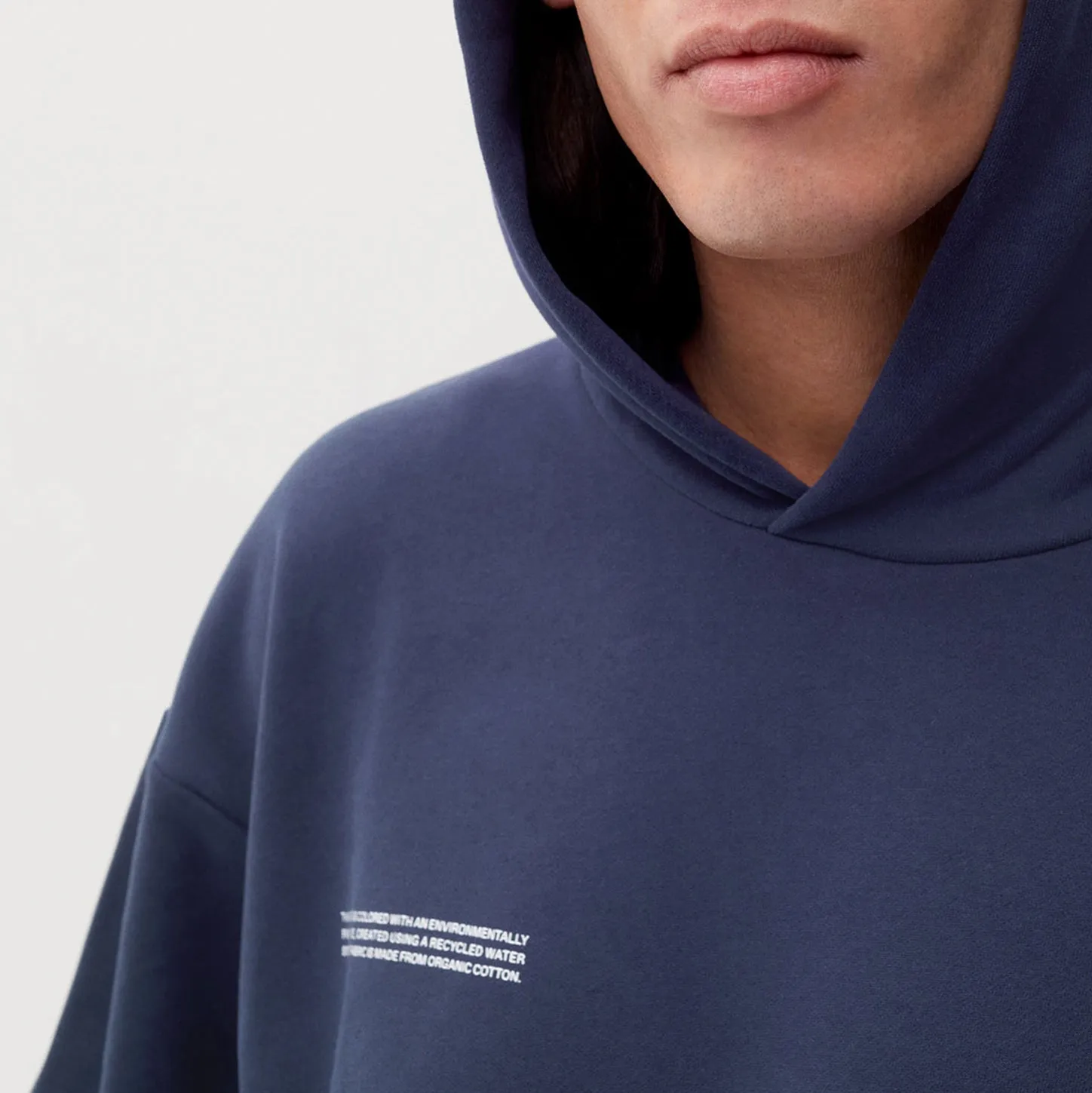 PANGAIA 365 Midweight Hoodie - Navy sold by Moma product image thumbnail 5