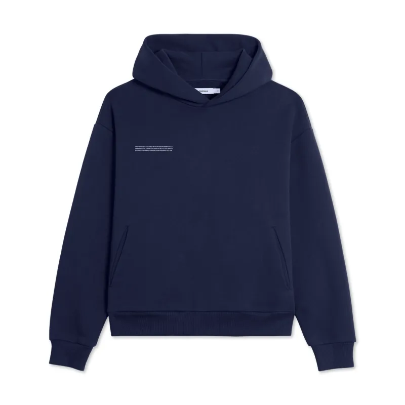 PANGAIA 365 Midweight Hoodie - Navy sold by Moma
