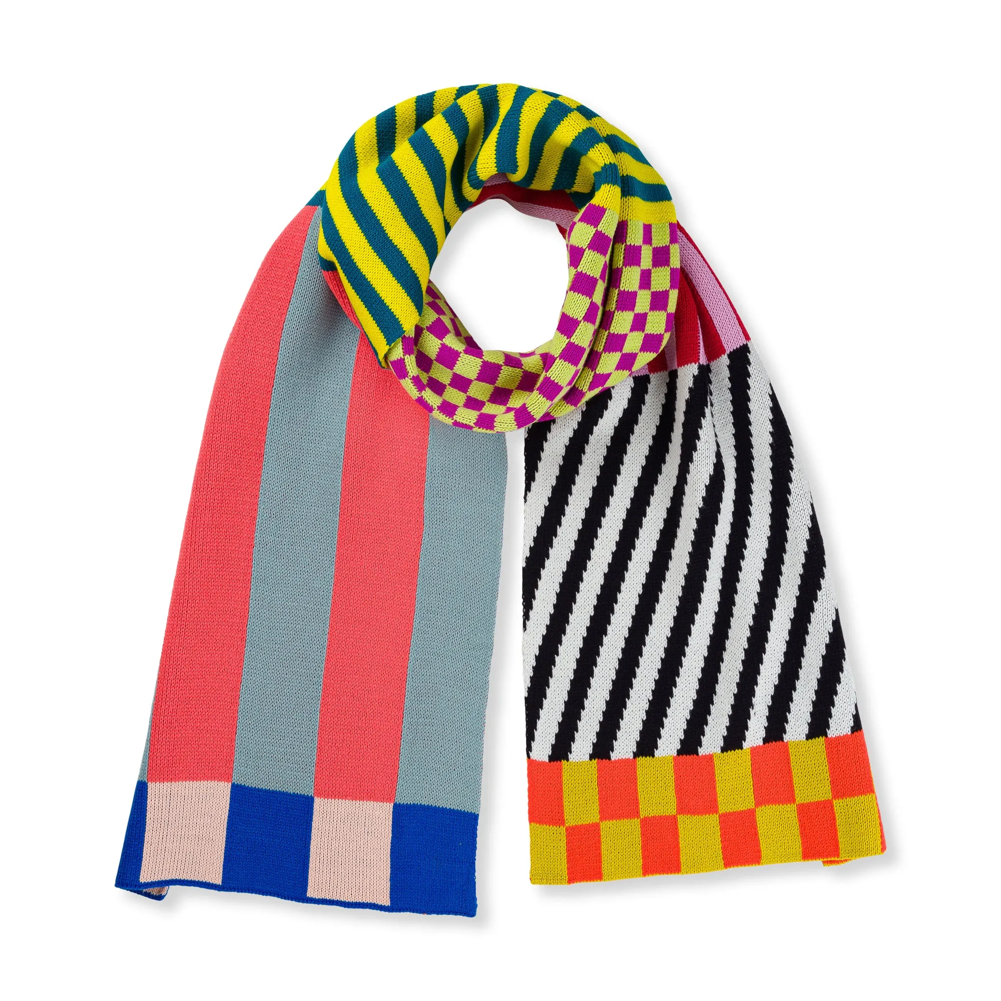 Verloop Patch Pattern Scarf sold by Moma