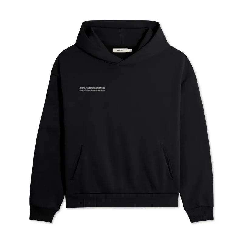 PANGAIA 365 Midweight Hoodie - Black sold by Moma