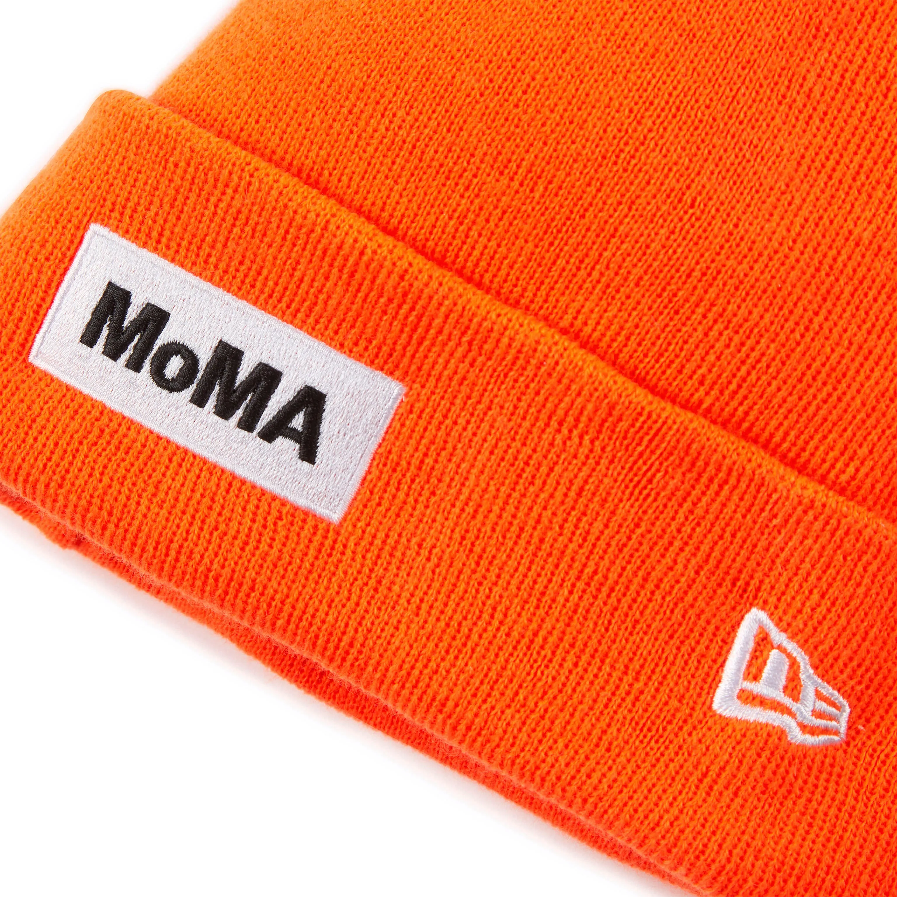 MoMA Beanie - Neon Orange sold by Moma product image thumbnail 3