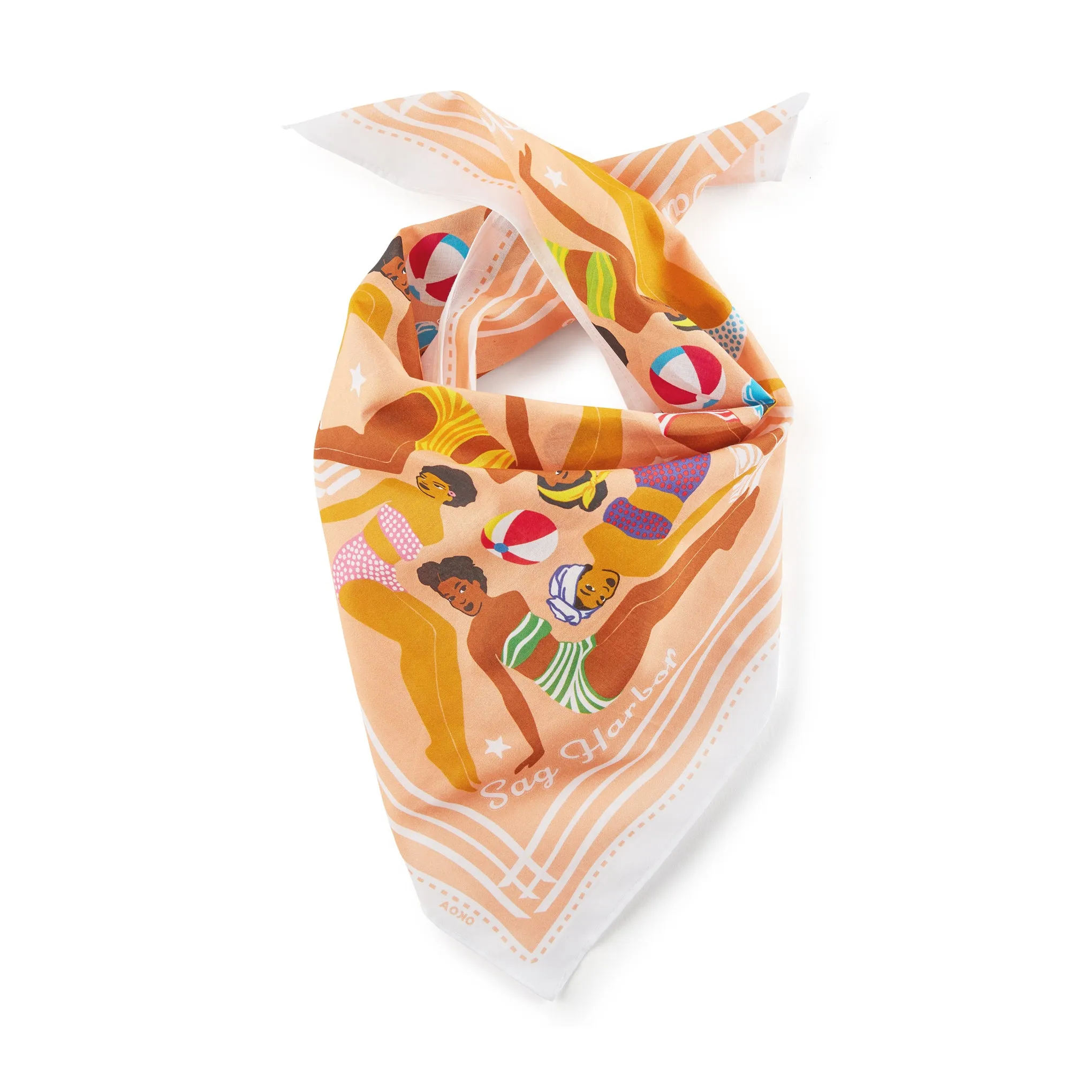 All Very Goods Bandana - Oak Bluffs and Other Beaches sold by Moma