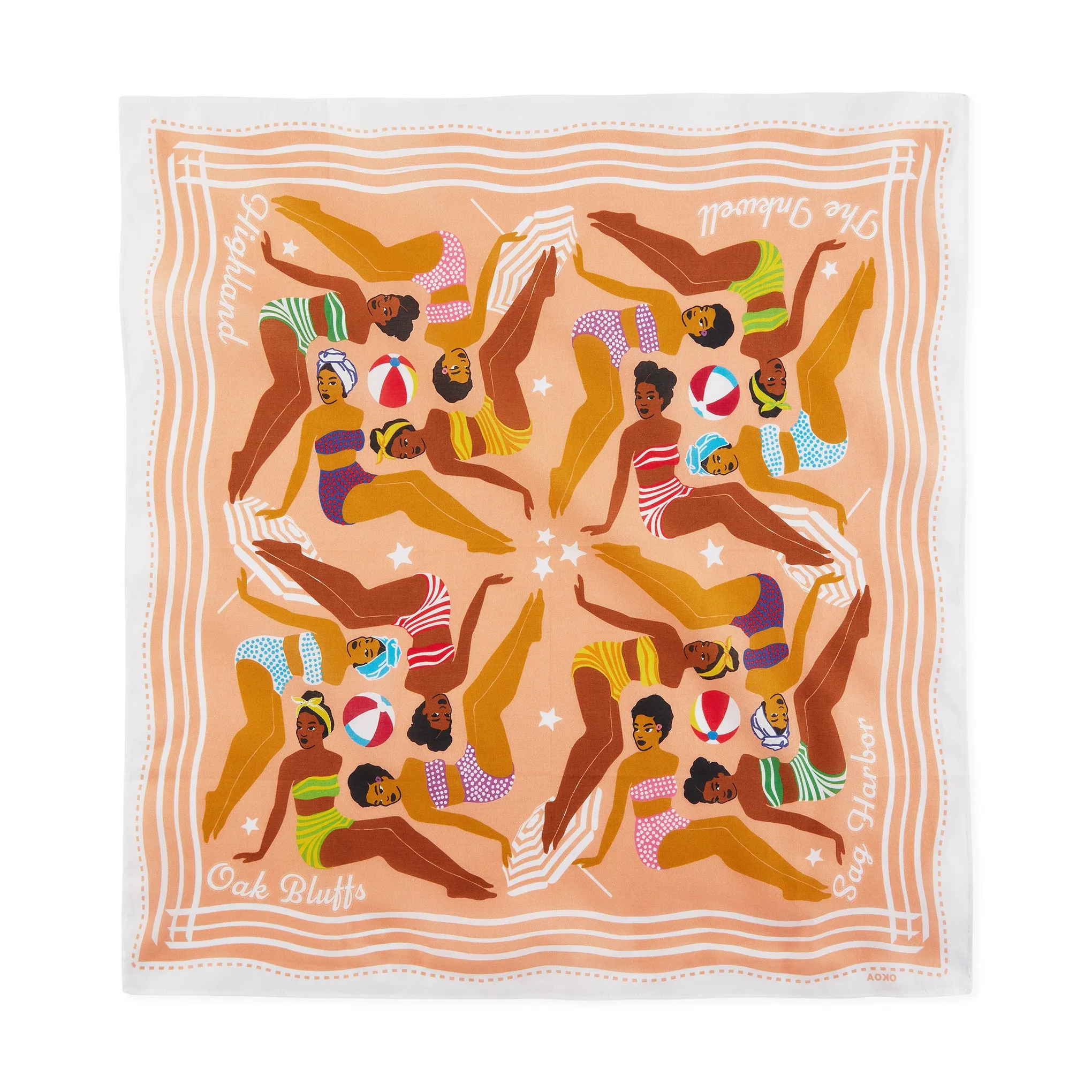 All Very Goods Bandana - Oak Bluffs and Other Beaches sold by Moma product image thumbnail 3