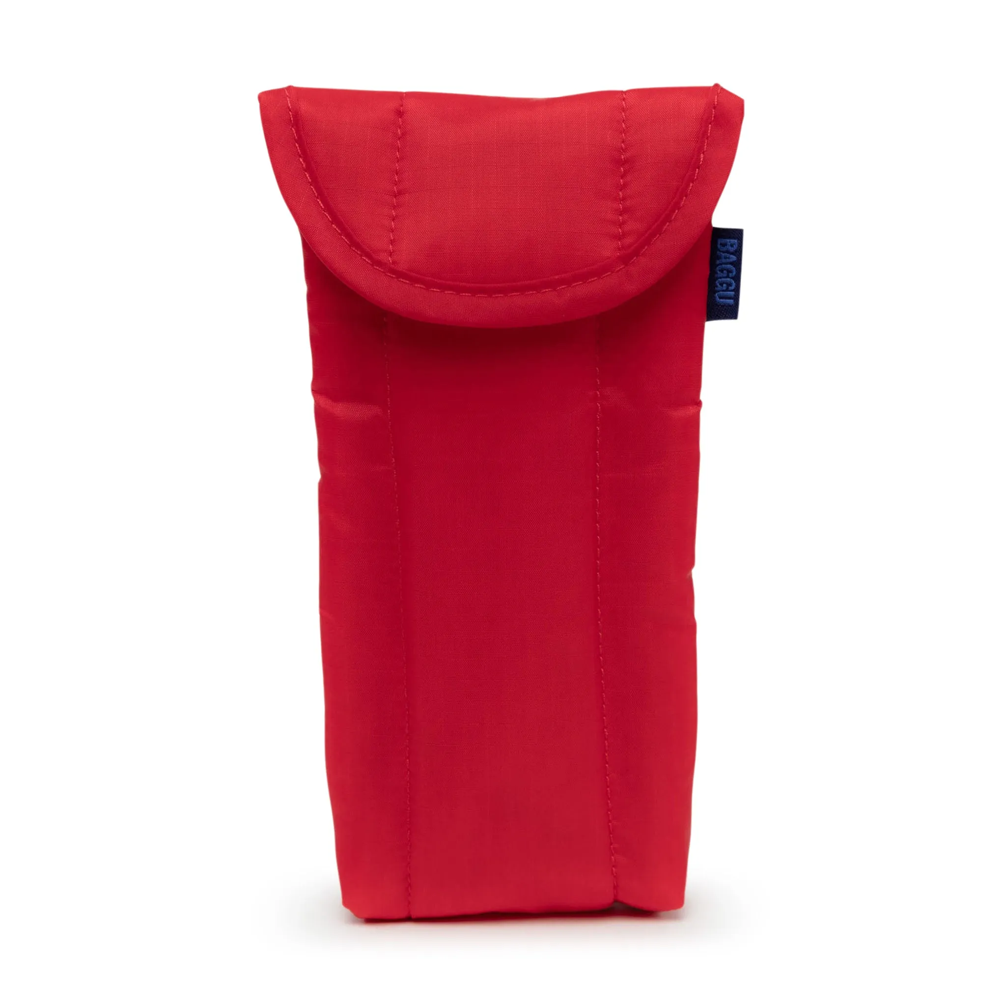 Baggu Puffy Recycled Nylon Eyeglasses Case - Candy Apple sold by Moma