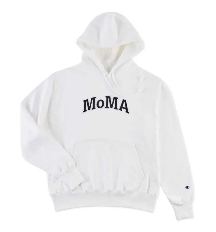 Champion Hoodie - MoMA Edition - White sold by Moma