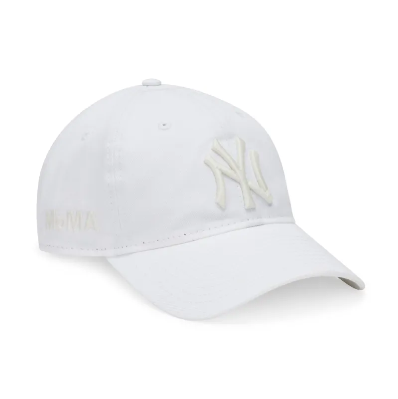 MoMA NY Yankees Adjustable Baseball Cap - White sold by Moma