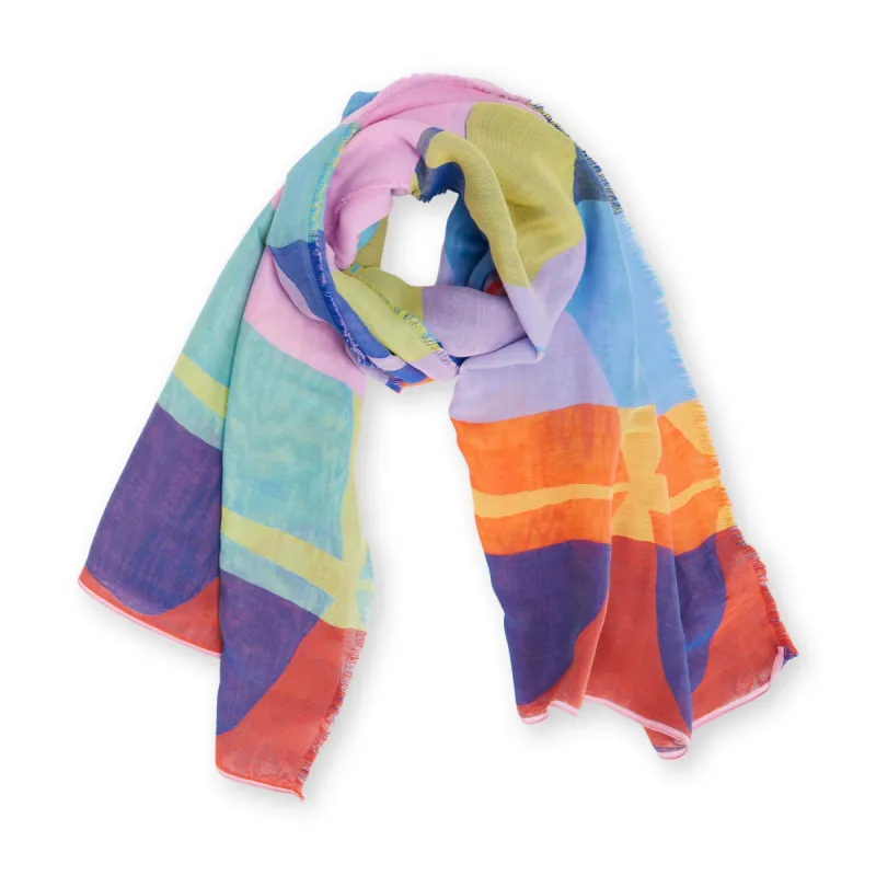 Traits Cotton-Silk Agate Scarf sold by Moma