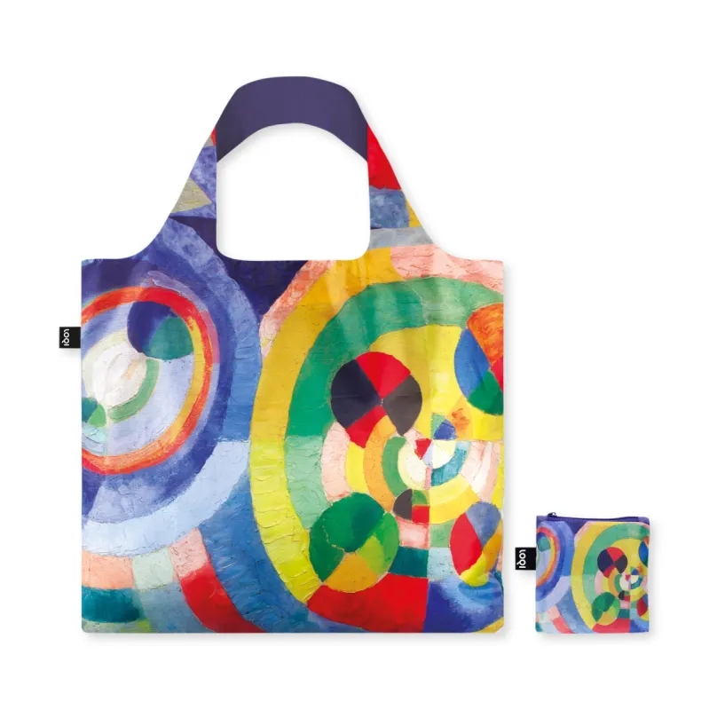 Loqi Recycled Polyester Artist Tote Bag - Robert Delaunay sold by Moma