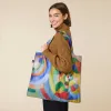 Loqi Recycled Polyester Artist Tote Bag - Robert Delaunay sold by Moma