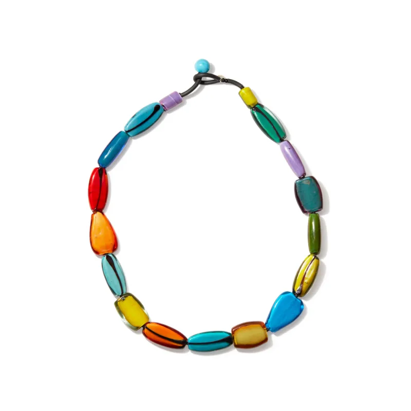 La Mia Glass Beads Necklace sold by Moma