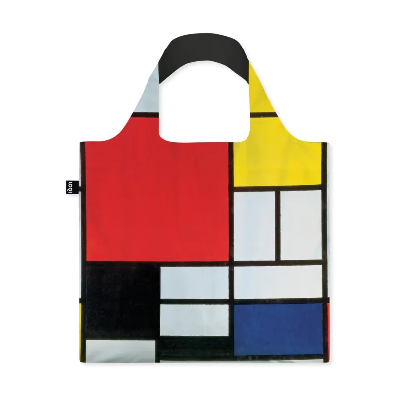 Loqi Recycled Polyester Artist Tote Bag - Mondrian sold by Moma