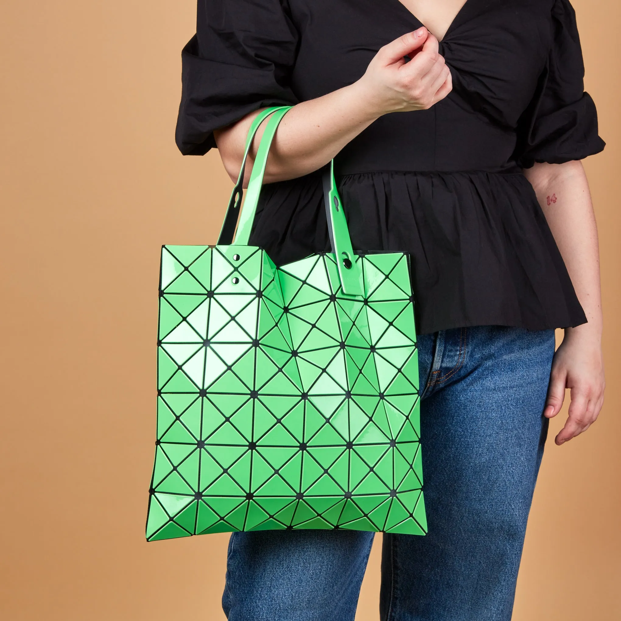 BAO BAO ISSEY MIYAKE Lucent Gloss Tote Bag - Green sold by Moma product image thumbnail 2