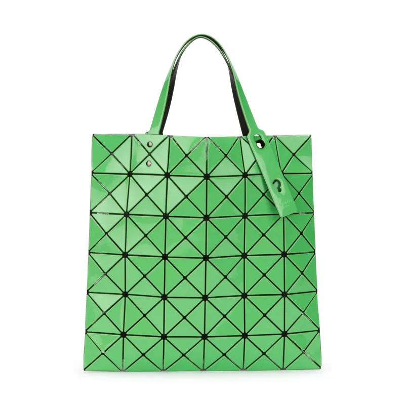 BAO BAO ISSEY MIYAKE Lucent Gloss Tote Bag - Green sold by Moma