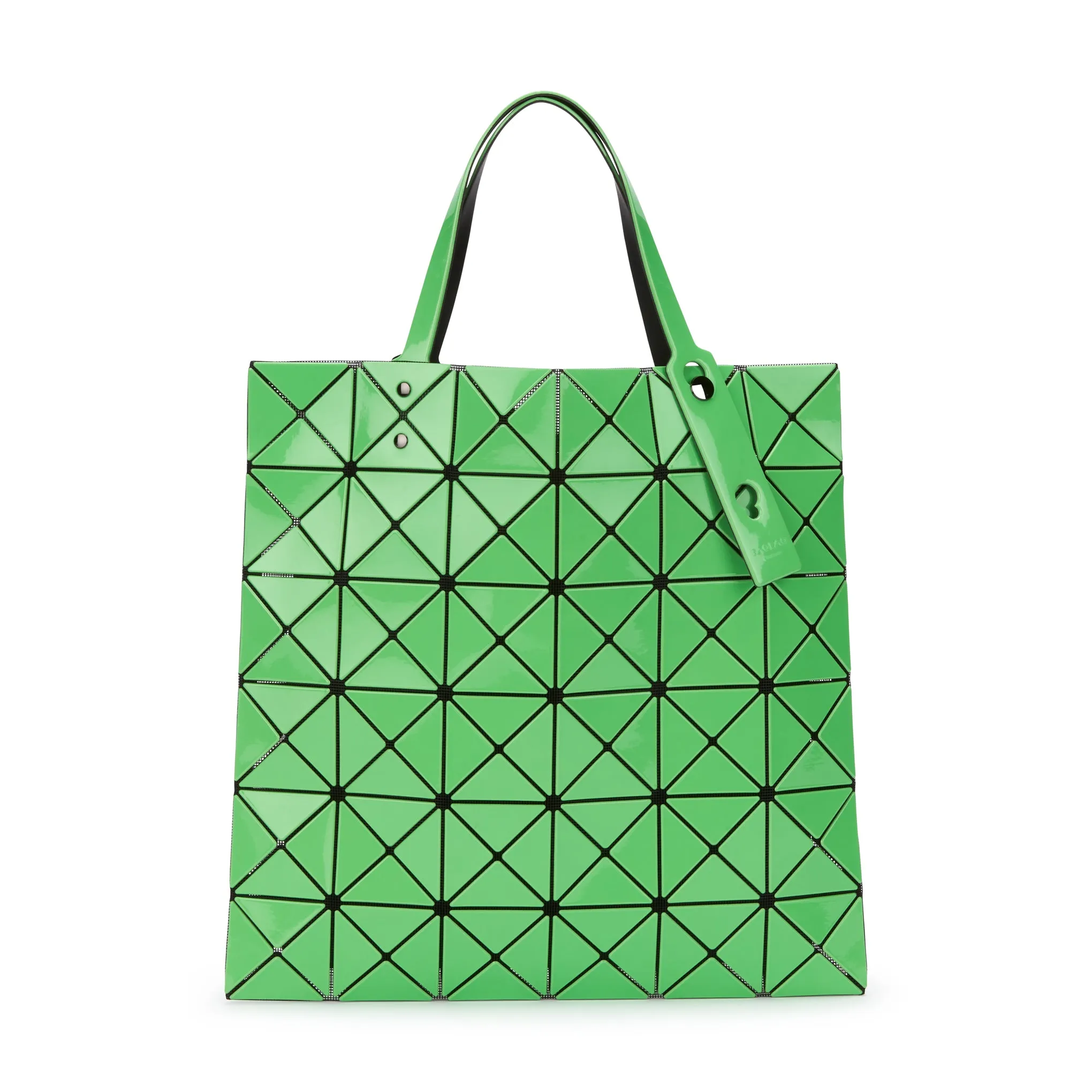 BAO BAO ISSEY MIYAKE Lucent Gloss Tote Bag - Green sold by Moma