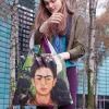 Loqi Recycled Polyester Artist Tote Bag - Frida Kahlo sold by Moma