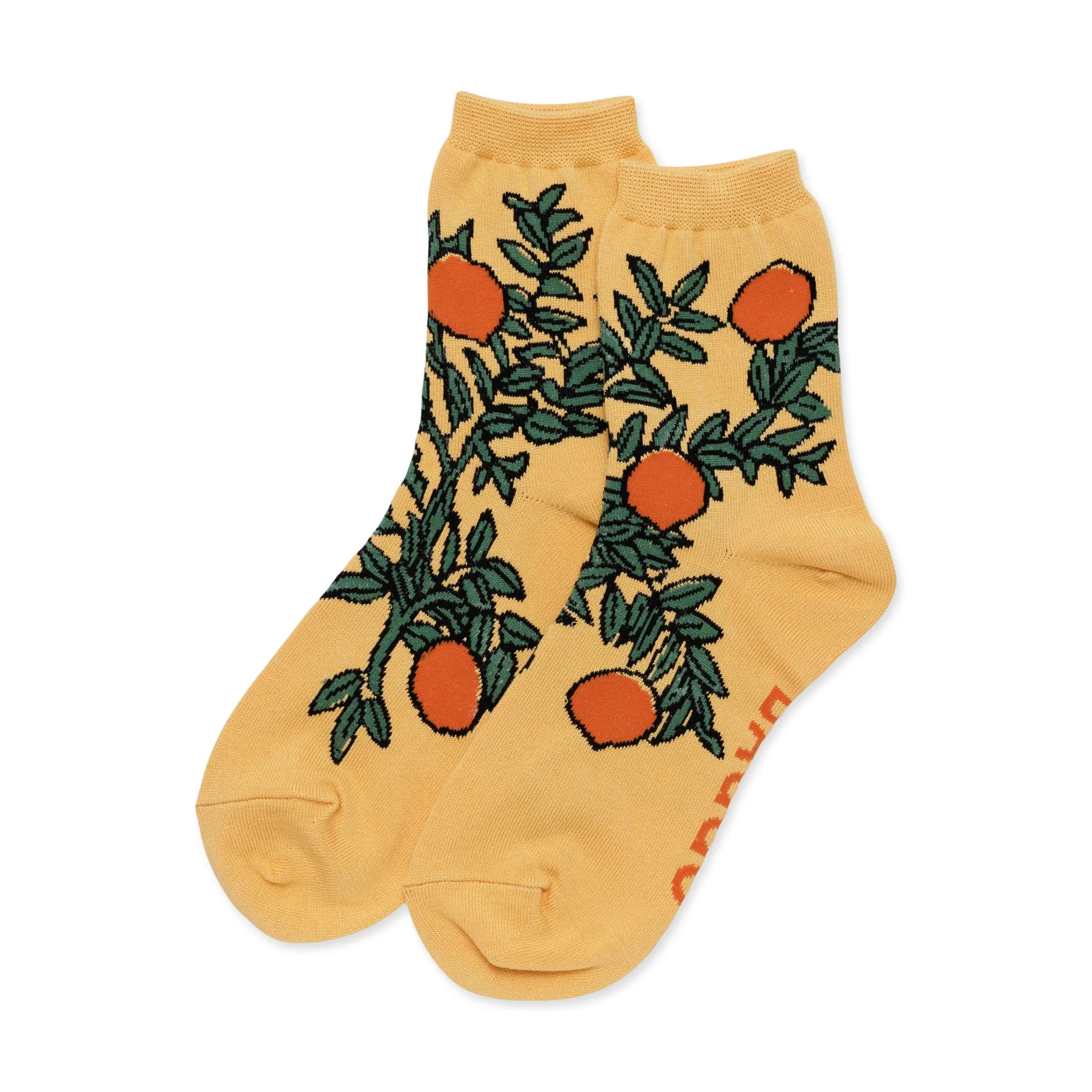 Baggu Crew Socks - Orange Tree sold by Moma