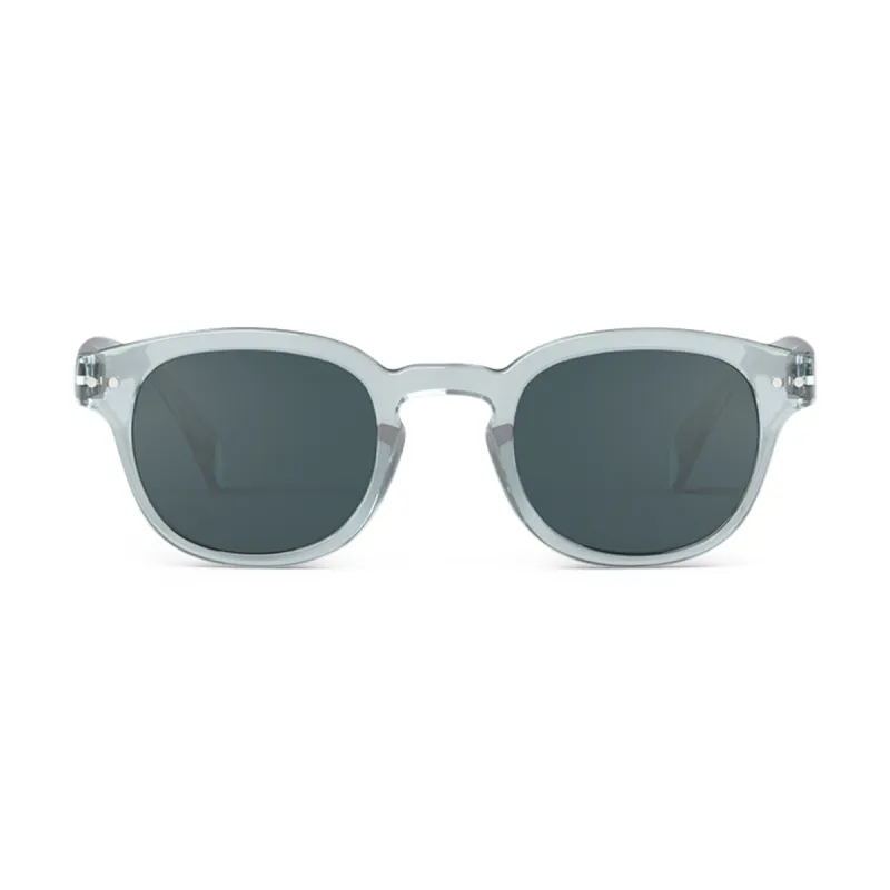 IZIPIZI Rounded-Edge Square Sunglasses #C - Frozen Blue sold by Moma
