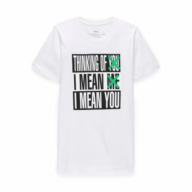 Barbara Kruger Cotton T-Shirt made by Moma