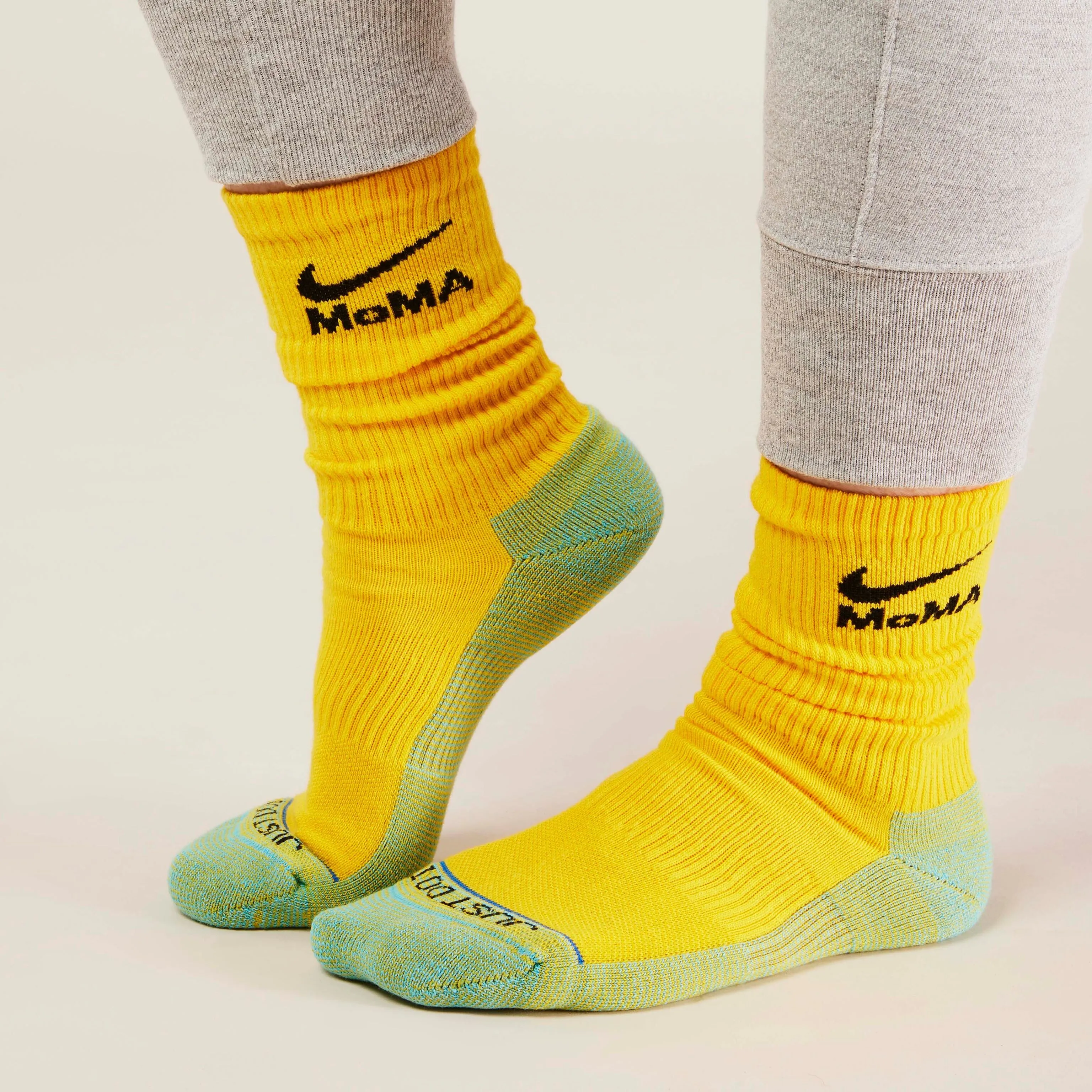 MoMA Nike Everyday Socks - Amarillo Yellow sold by Moma product image thumbnail 2