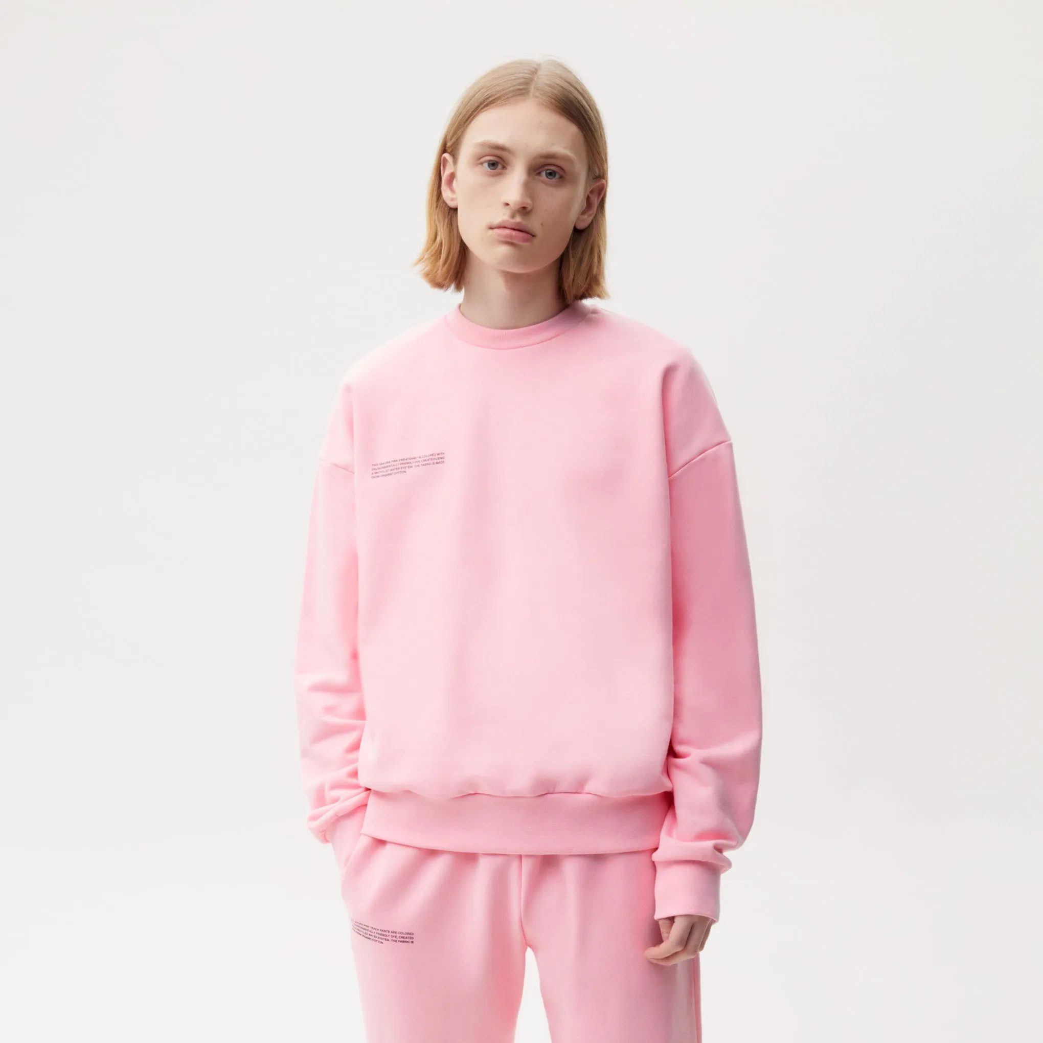 PANGAIA 365 Midweight Sweatshirt - Sakura Pink sold by Moma product image thumbnail 2
