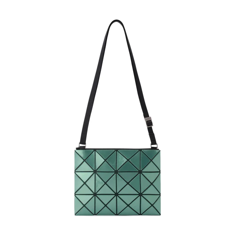 BAO BAO ISSEY MIYAKE Lucent Crossbody One Tone Bag - Green sold by Moma