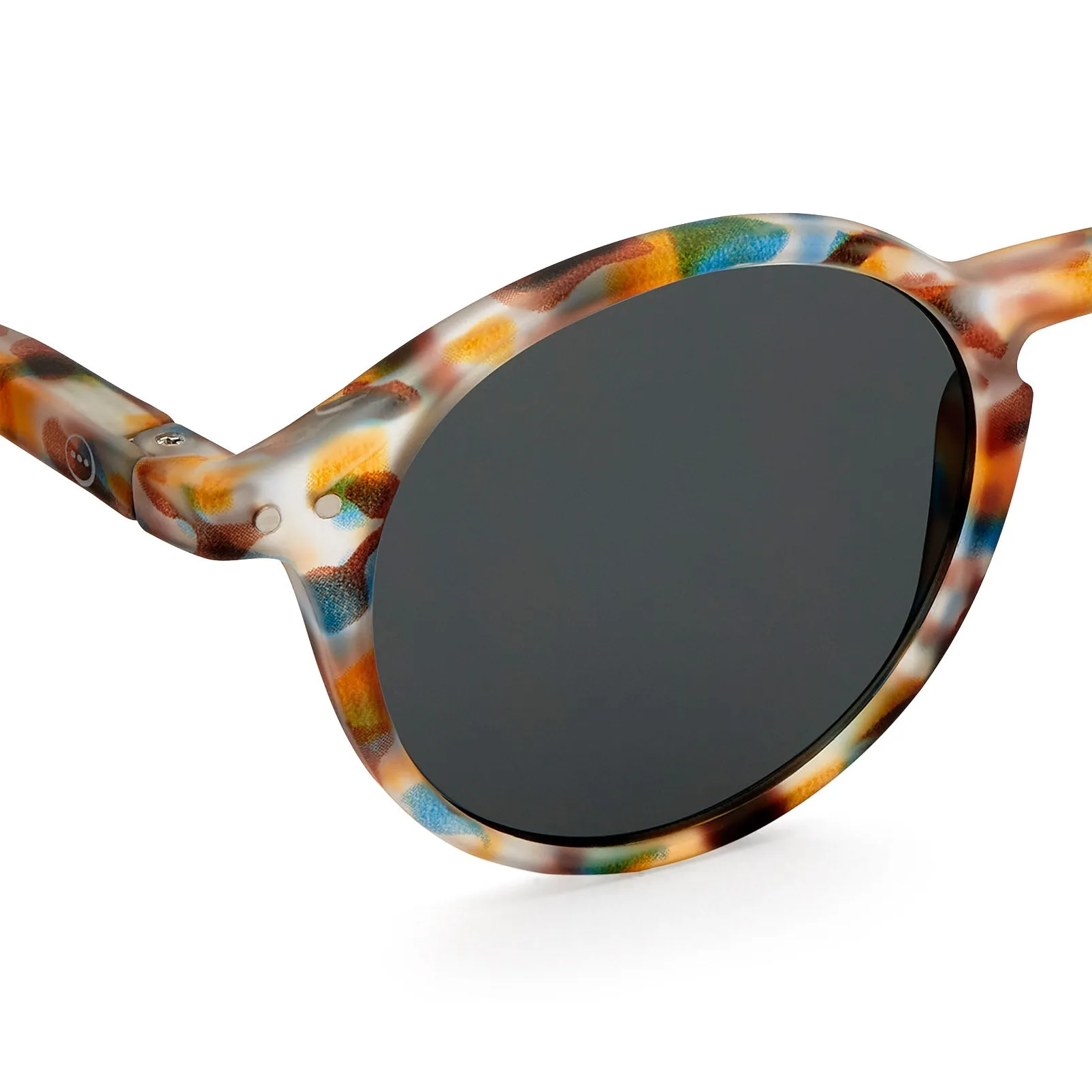 IZIPIZI Round Sunglasses #D - Blue Tortoise sold by Moma product image thumbnail 2