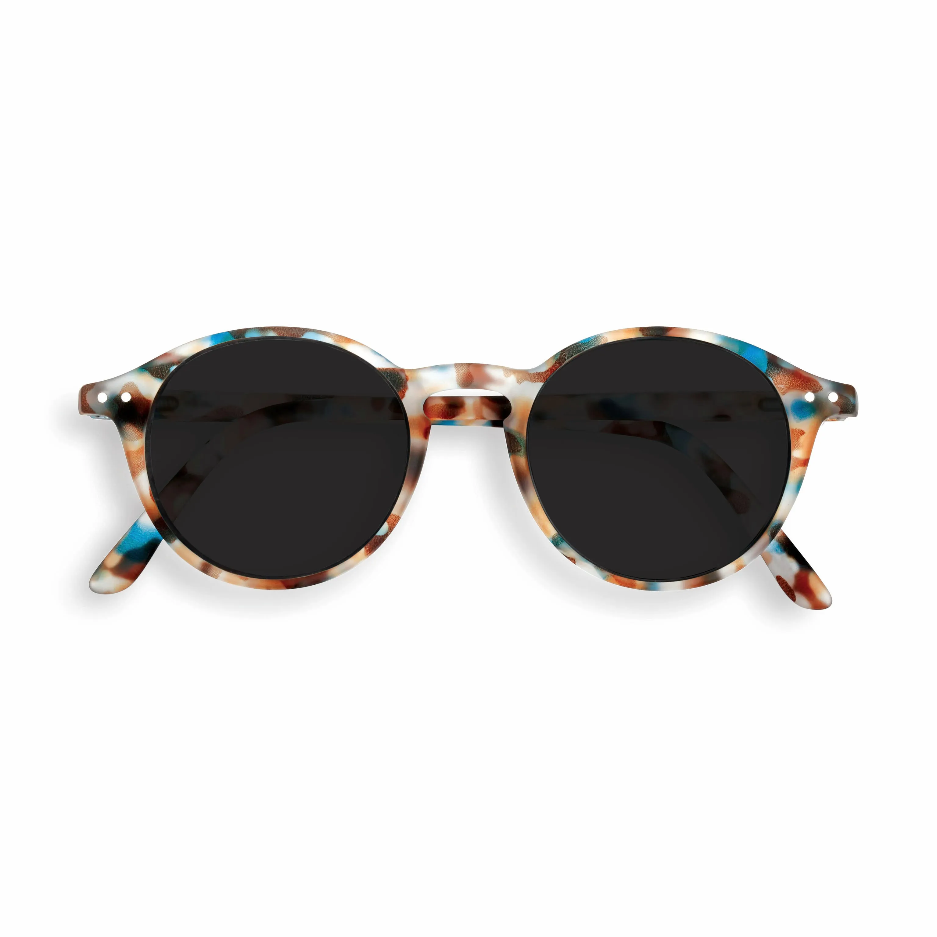 IZIPIZI Round Sunglasses #D - Blue Tortoise sold by Moma product image thumbnail 3