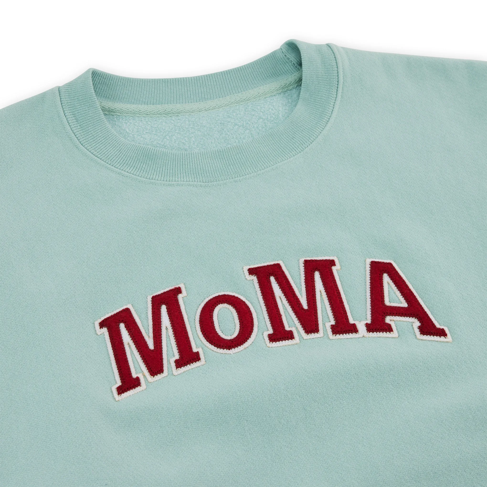 Champion Garment-Dyed Crewneck Sweatshirt - MoMA Edition - Nimbus Green sold by Moma product image thumbnail 3