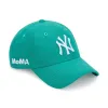 MoMA NY Yankees Adjustable Baseball Cap - Turquoise sold by Moma