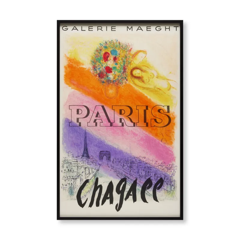 Marc Chagall Galerie Maeght Framed Poster sold by Moma