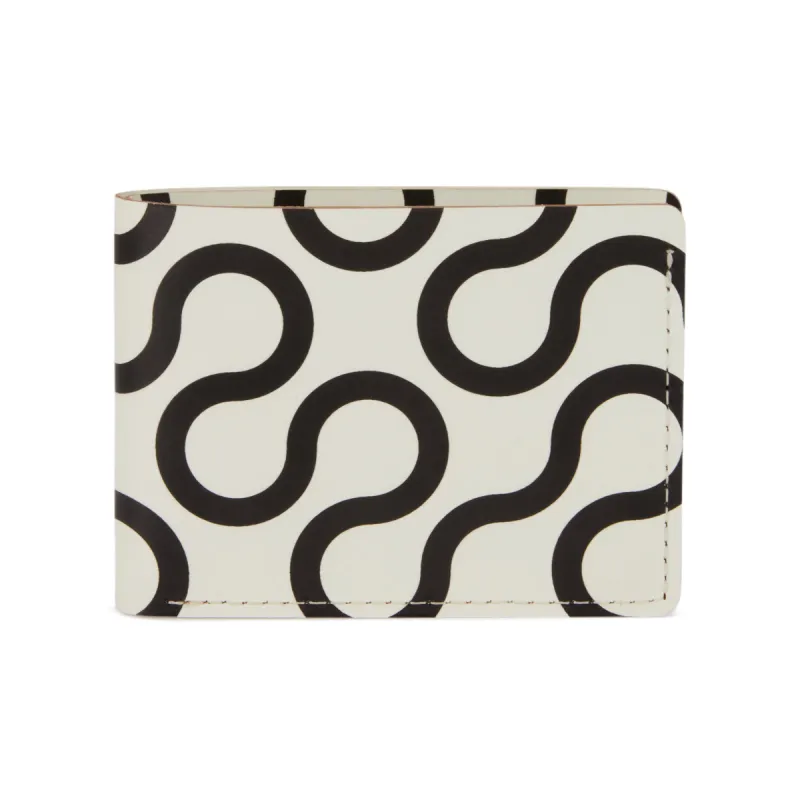 Dusen Dusen Recycled Leather Billfold Wallet - Arc made by Moma