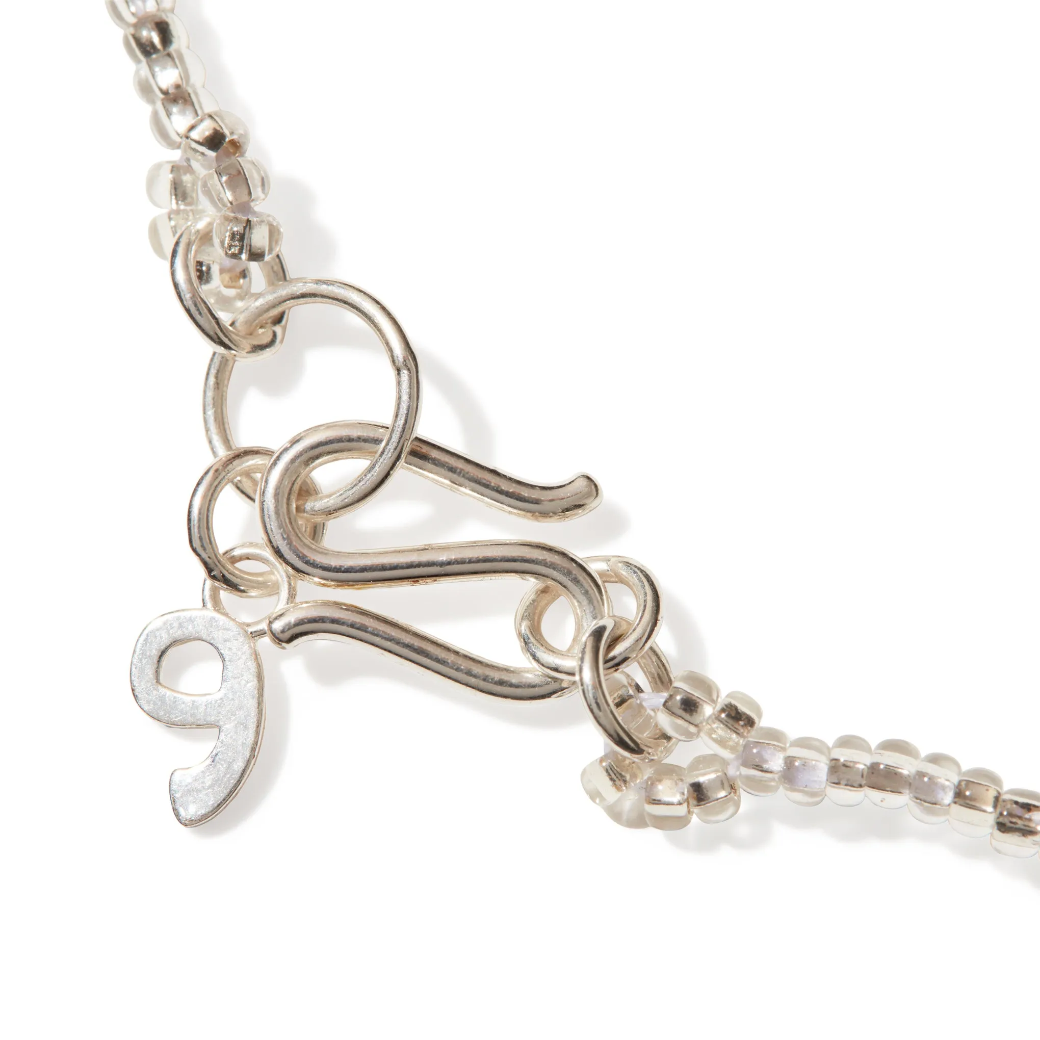 Beaded Mini Cherry Silver Necklace sold by Moma product image thumbnail 4