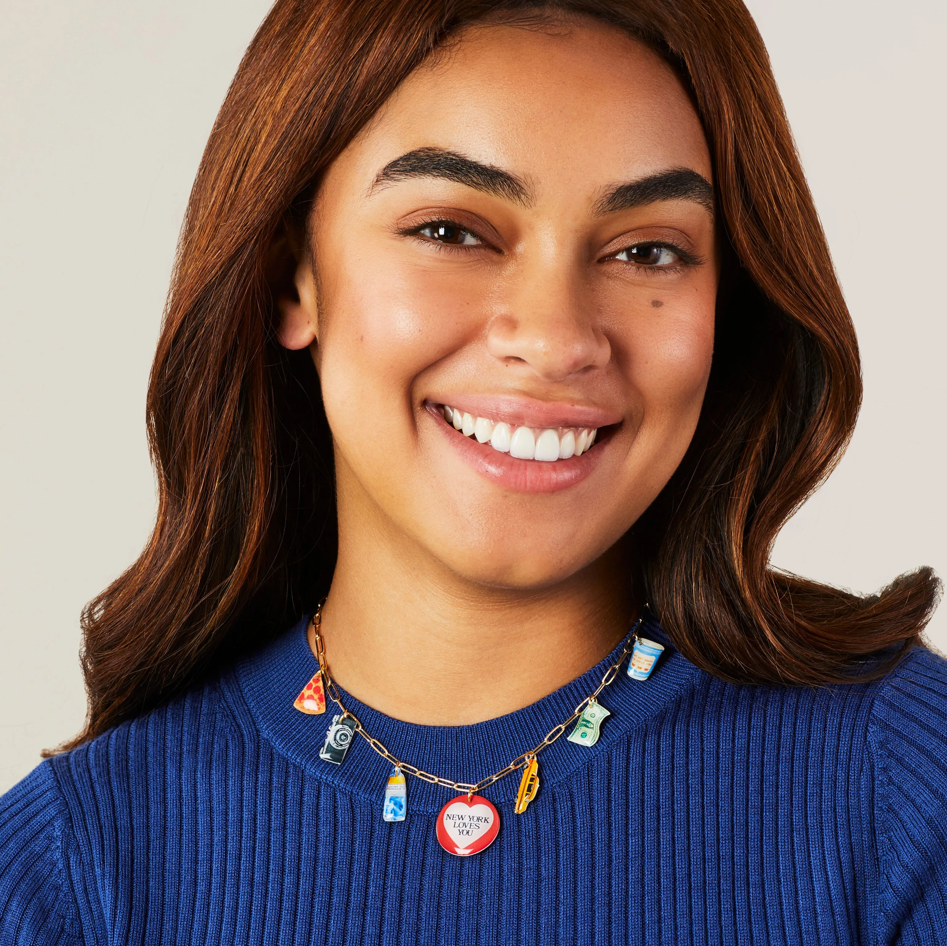 Haricot Vert NYC Charm Necklace sold by Moma product image thumbnail 2