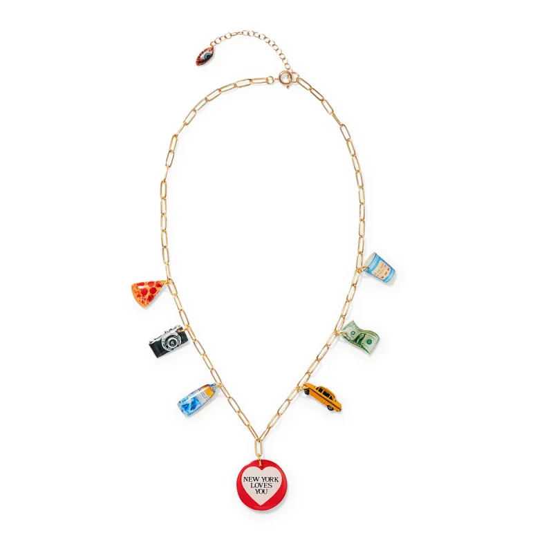 Haricot Vert NYC Charm Necklace sold by Moma
