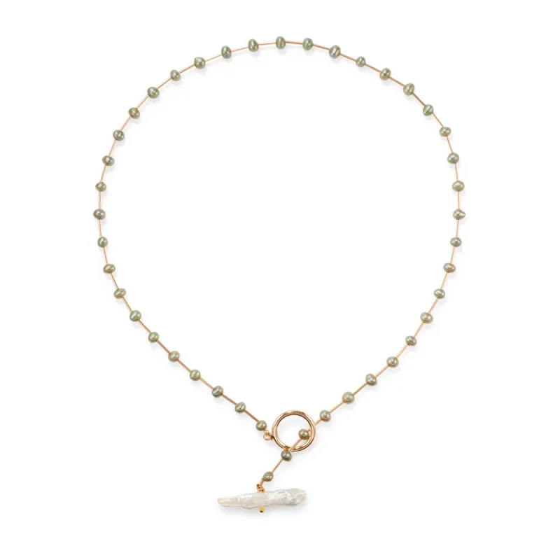 Yam Bonar Pearl Choker Necklace sold by Moma