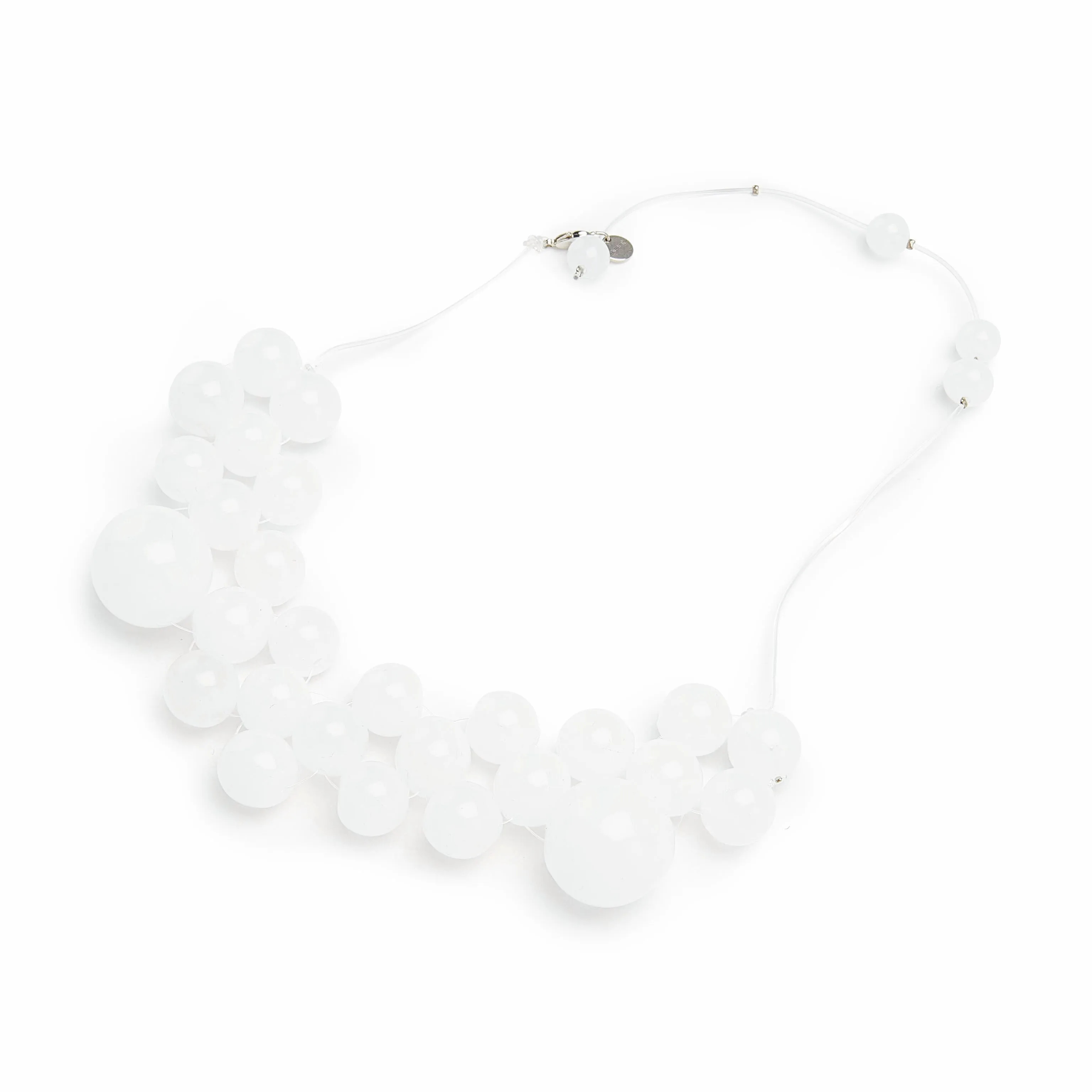 Glass Bubble Necklace - Frosted sold by Moma product image thumbnail 3