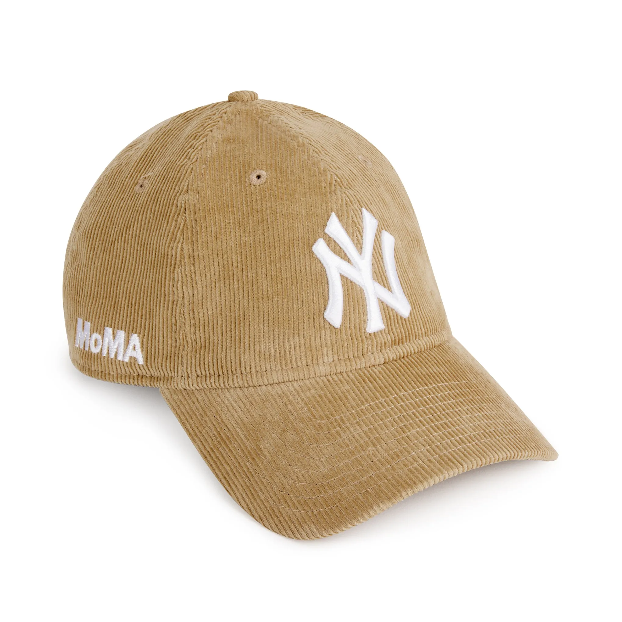 MoMA NY Yankees 9TWENTY Corduroy Adjustable Baseball Cap - Camel sold by Moma