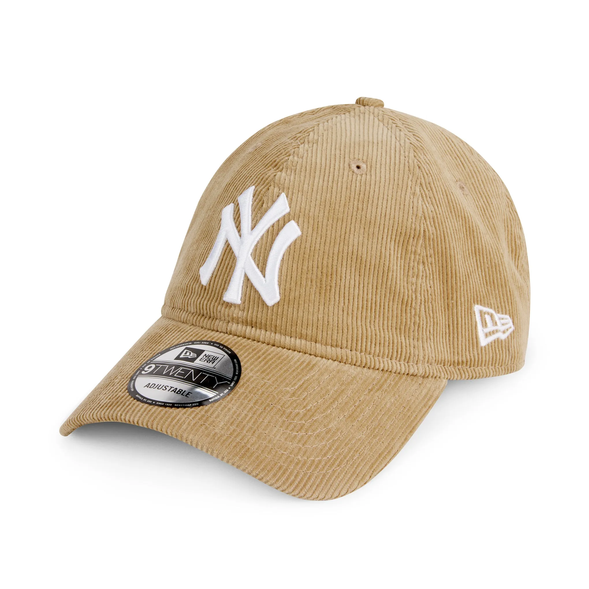 MoMA NY Yankees 9TWENTY Corduroy Adjustable Baseball Cap - Camel sold by Moma product image thumbnail 3