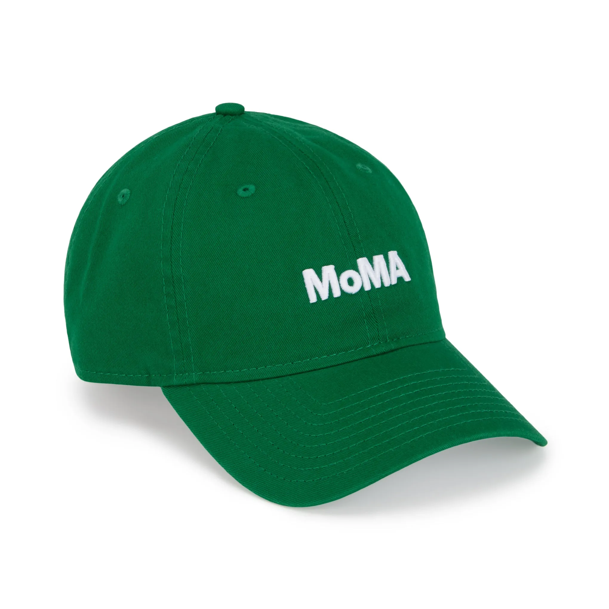 Colorful MoMA Adjustable Baseball Cap - Kelly Green sold by Moma