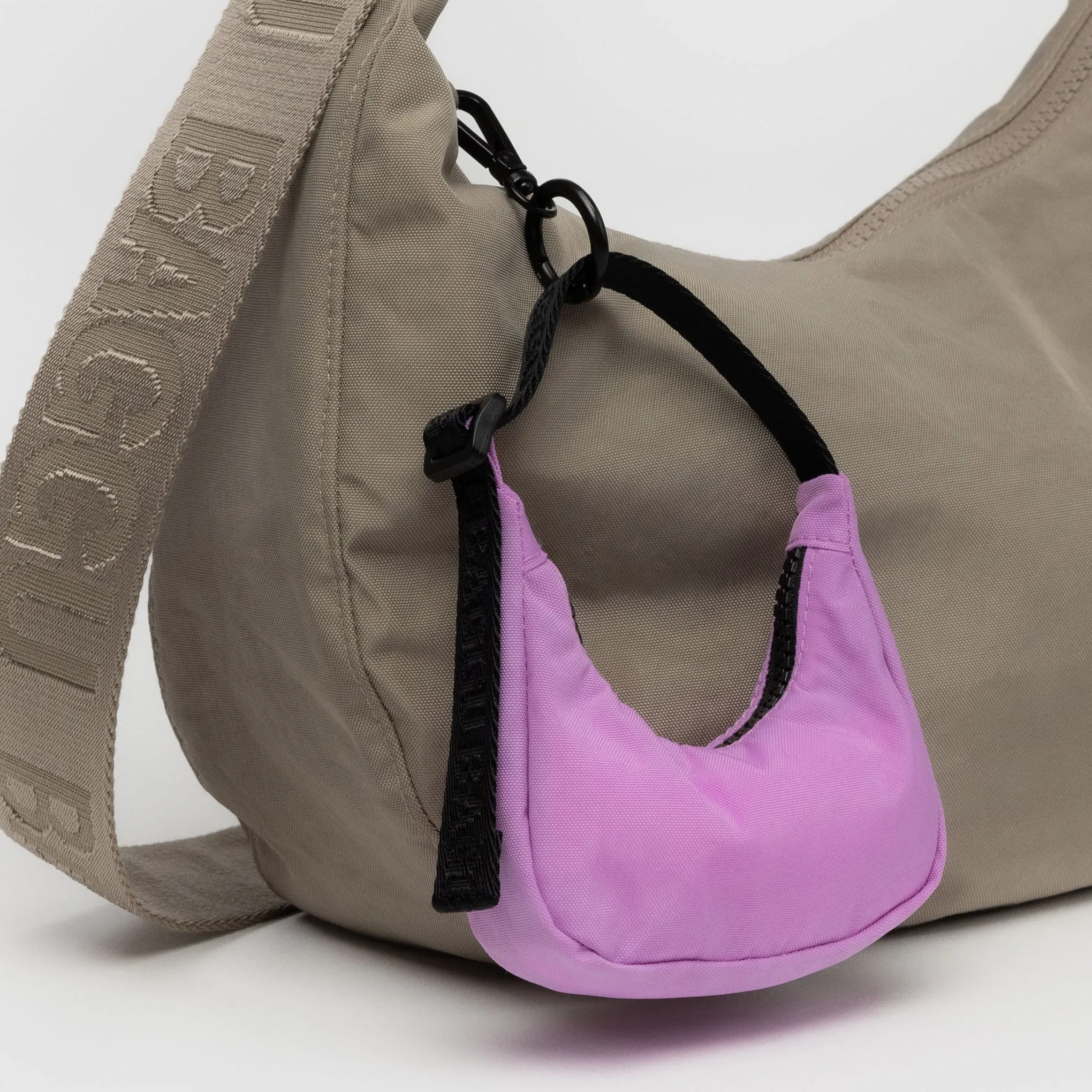 Baggu Mini Bag Charm Keyring - Peony sold by Moma product image thumbnail 2