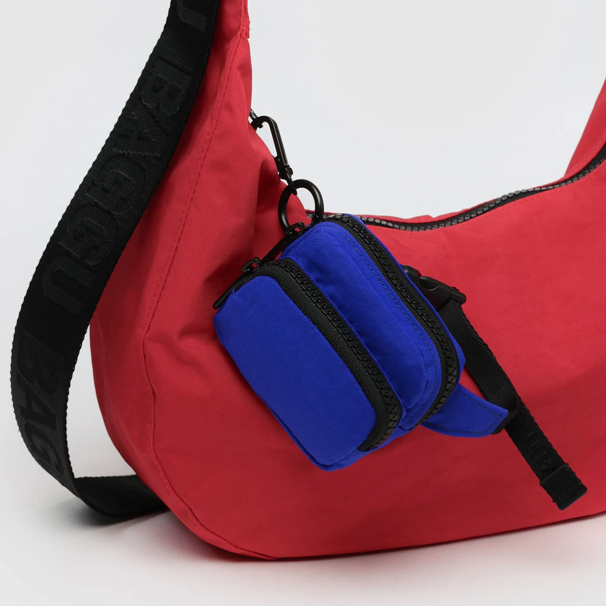 Baggu Mini Bag Charm Keyring - Lapis sold by Moma product image thumbnail 2