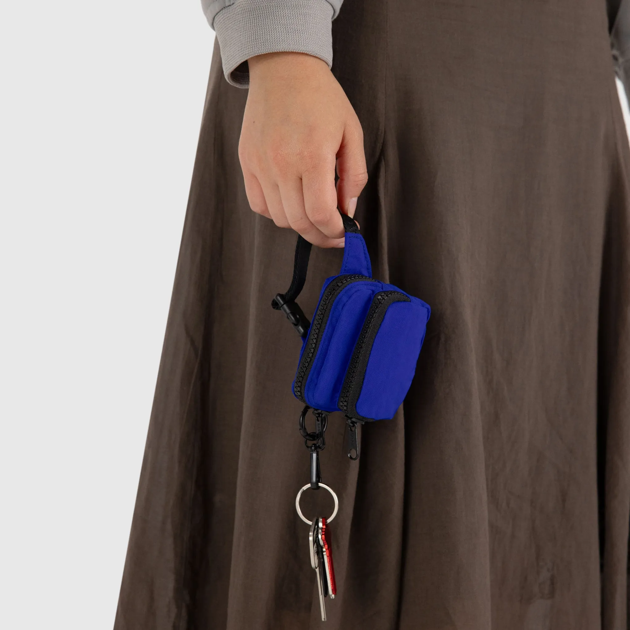 Baggu Mini Bag Charm Keyring - Lapis sold by Moma product image thumbnail 3