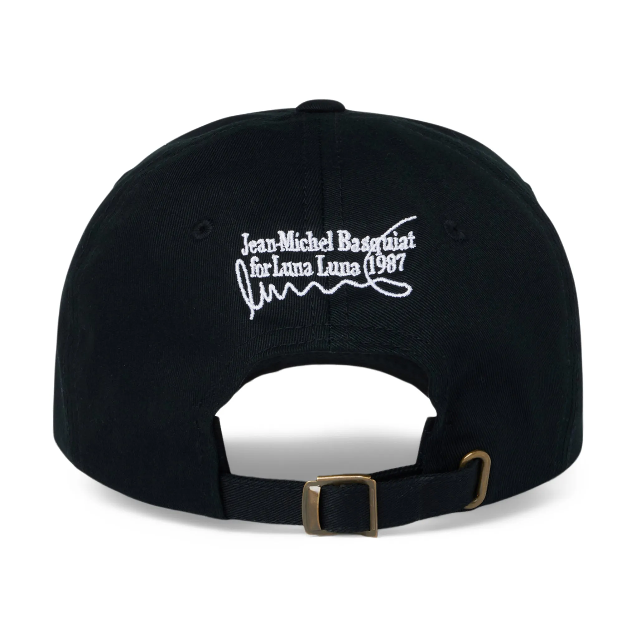 Luna Luna Jean-Michel Basquiat Lunatic Adjustable Baseball Cap sold by Moma product image thumbnail 3