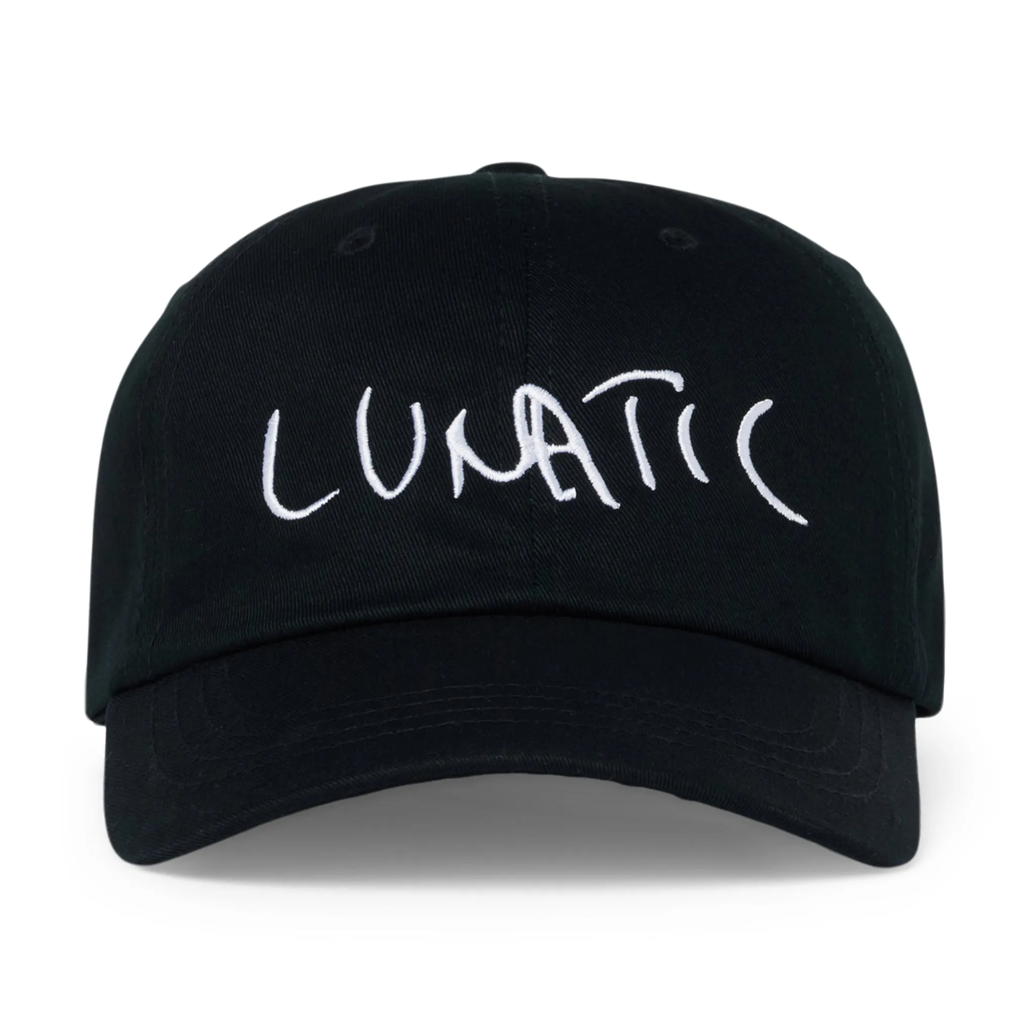 Luna Luna Jean-Michel Basquiat Lunatic Adjustable Baseball Cap sold by Moma