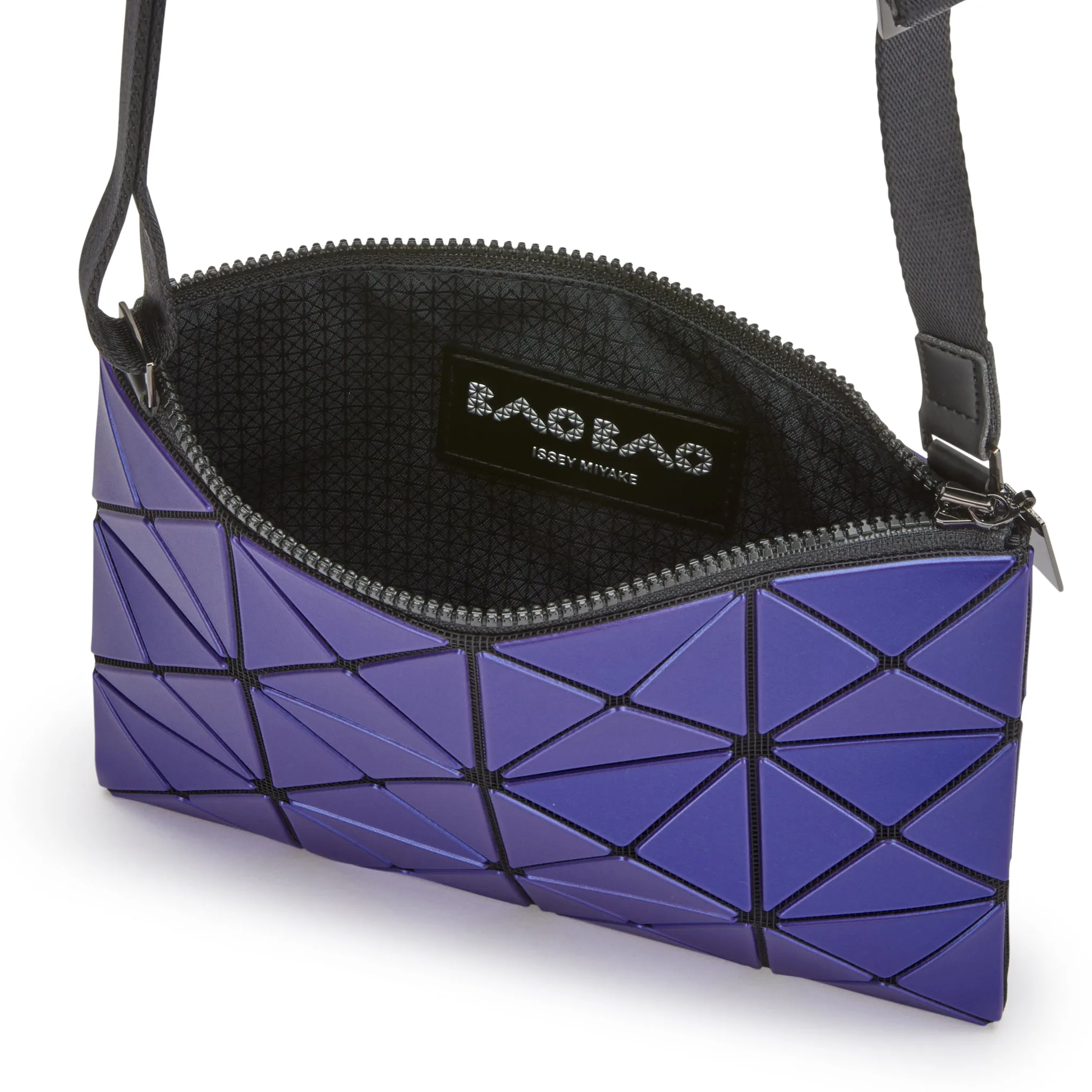 BAO BAO ISSEY MIYAKE Metallic Lucent Crossbody Bag - Purple sold by Moma product image thumbnail 5