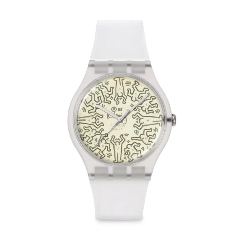 Swatch Keith Haring From The Archive Watch sold by Moma