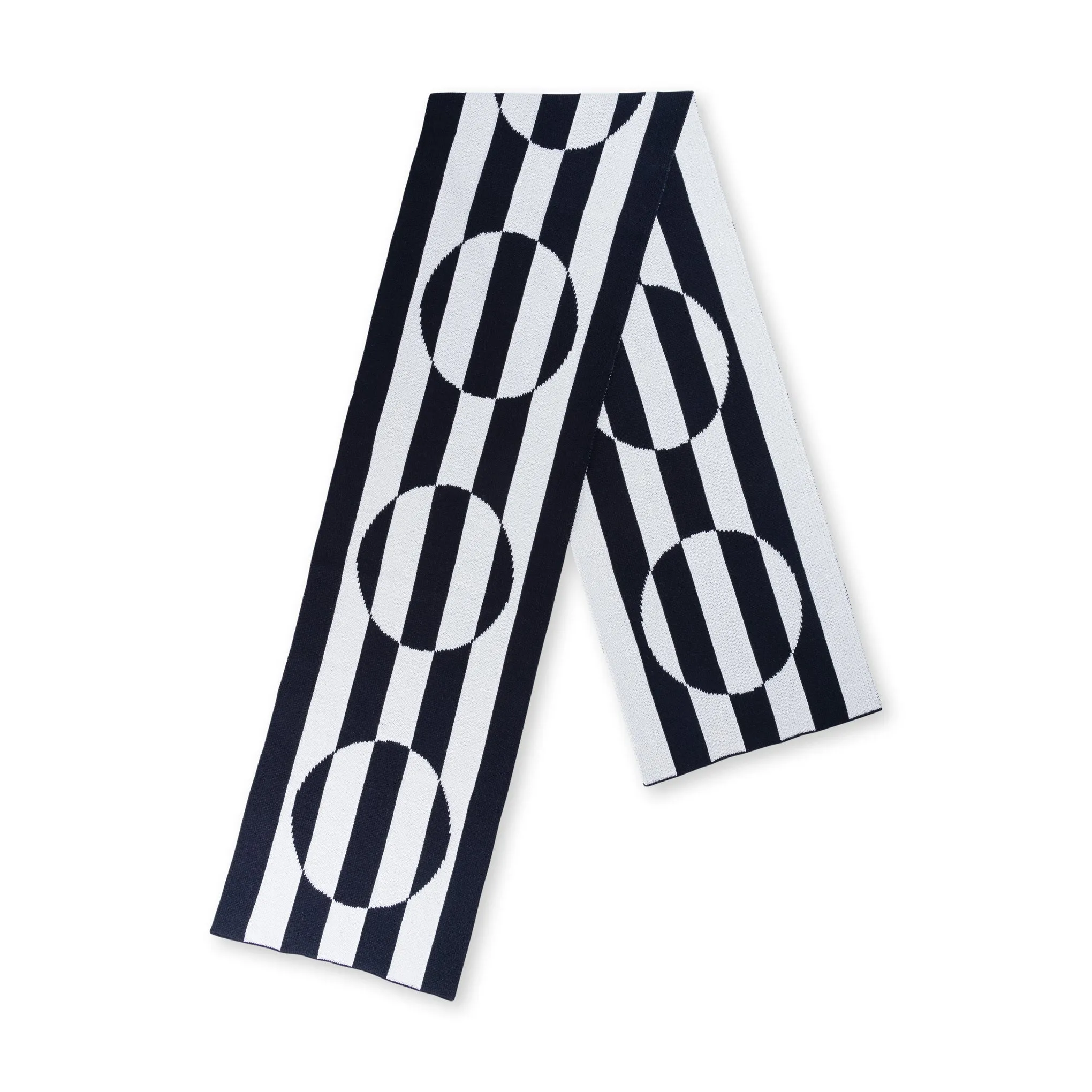 Verloop Oversized Contrast Dot Scarf sold by Moma product image thumbnail 3