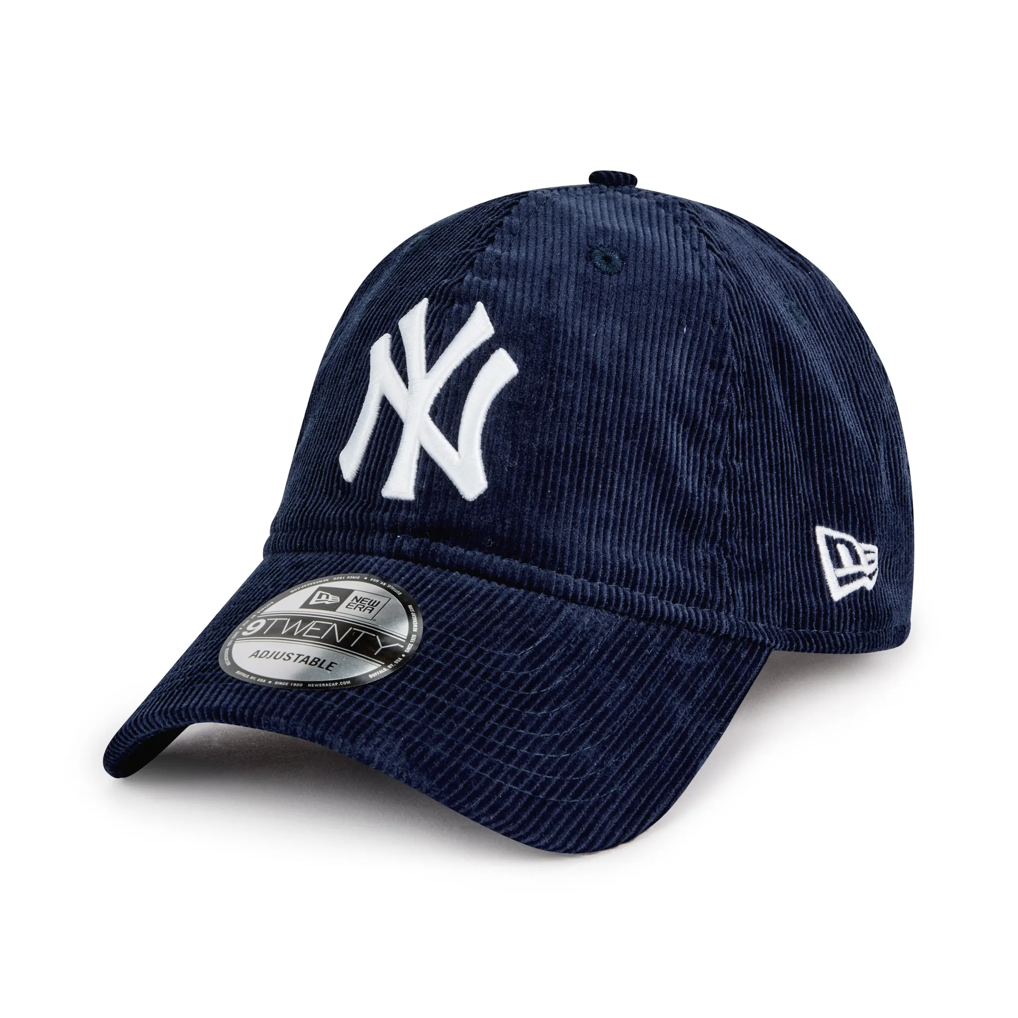 MoMA NY Yankees 9TWENTY Corduroy Adjustable Baseball Cap - Midnight Navy sold by Moma product image thumbnail 3