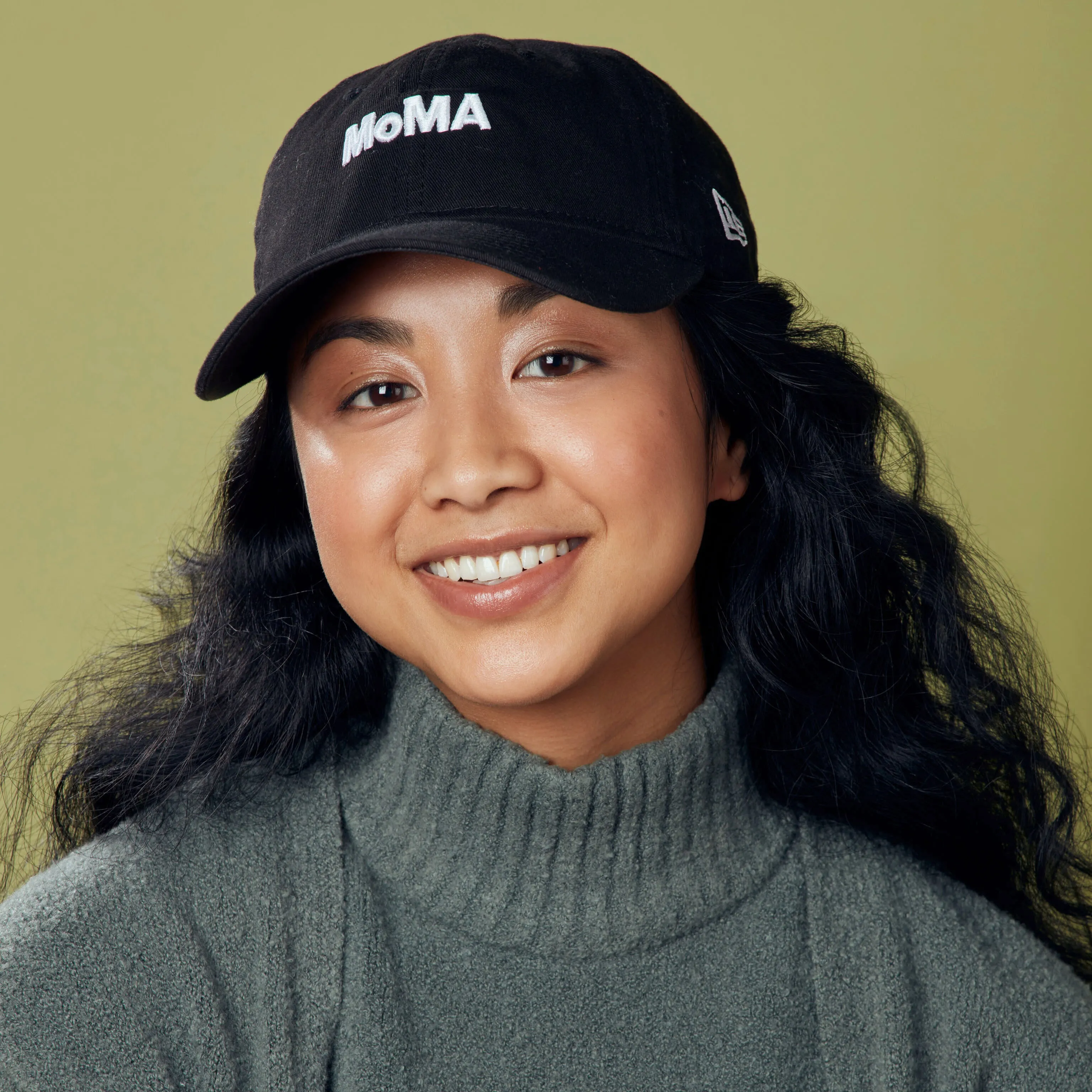 Colorful MoMA Adjustable Baseball Cap - Black sold by Moma product image thumbnail 2